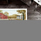 Summer in the Country 5 White Framed Print Wall Art