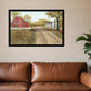 Summer In The Country 6 Black Framed Print Wall Art