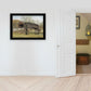 The Old Humpback Bridge 4 Black Framed Print Wall Art