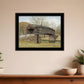 The Old Humpback Bridge 4 Black Framed Print Wall Art