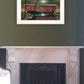 Warm Summers Eve 1 White Framed Print Wall Art