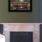 Warm Summers Eve 2 Black Framed Print Wall Art