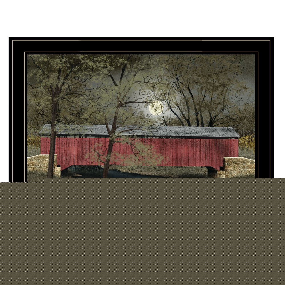 Warm Summers Eve 6 Black Framed Print Wall Art