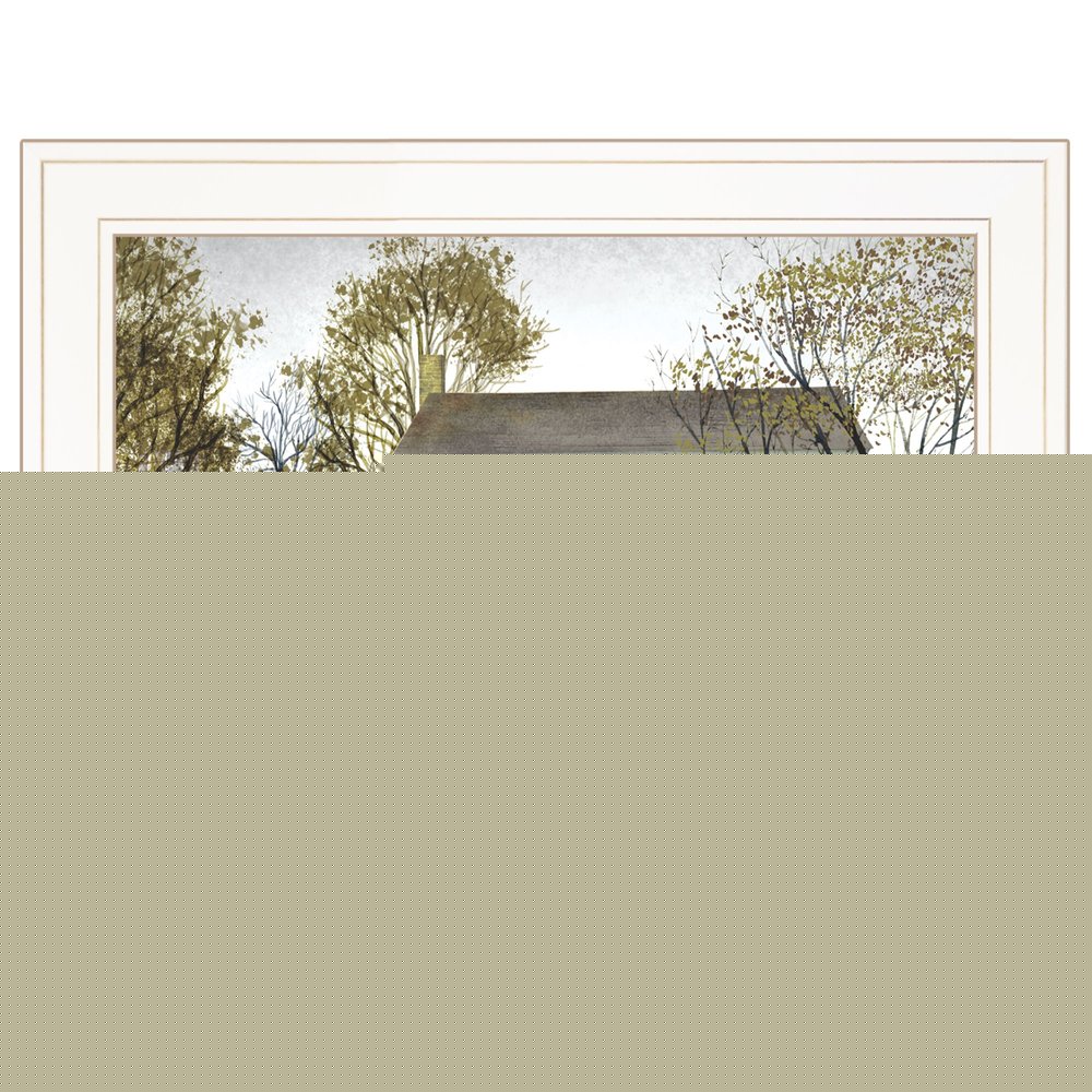 Summer Afternoon 2 White Framed Print Wall Art