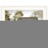 Summer Afternoon 2 White Framed Print Wall Art