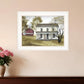 Summer Afternoon 2 White Framed Print Wall Art