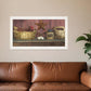 Rise and Shine 11 White Framed Print Wall Art