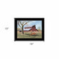 Summers End 2 Black Framed Print Wall Art