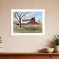Summers End 3 White Framed Print Wall Art