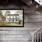 Summer Afternoon 4 Black Framed Print Wall Art