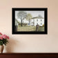 Spring Cleaning 2 Black Framed Print Wall Art