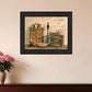 Friendship is the Spice of Life Black Framed Print Wall Art