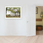 Sweet Summertime House 3 White Framed Print Wall Art