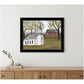 Faith and Freedom 5 Black Framed Print Wall Art