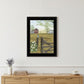 Mornings Glory 2 Black Framed Print Wall Art