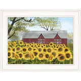 Sunshine 1 White Framed Print Wall Art