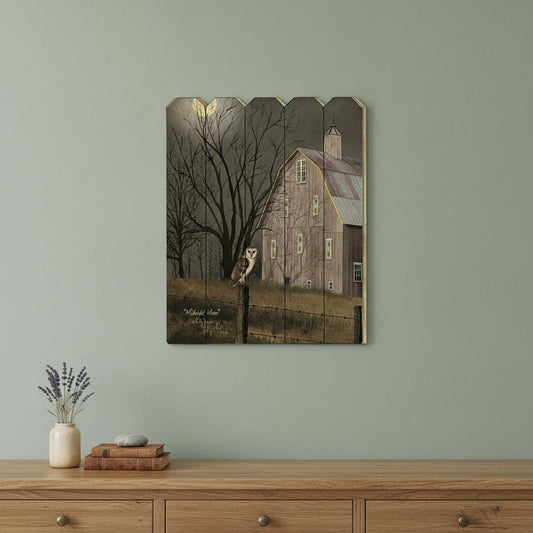 Midnight Moon Unframed Print Wall Art