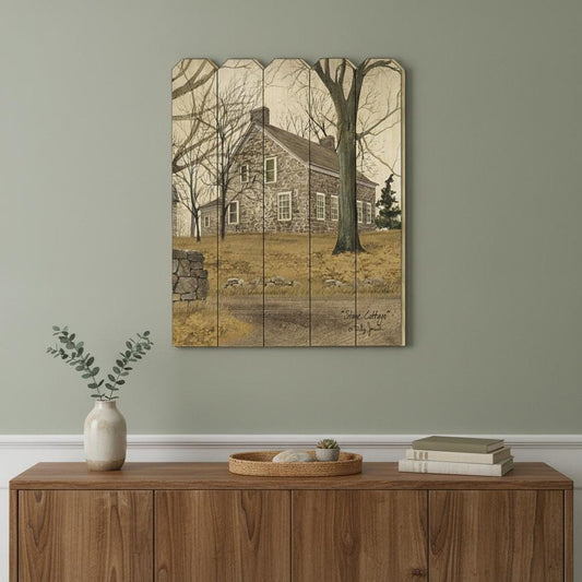 Stone Cottage Unframed Print Wall Art