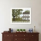 Green Green Grass of Home 1 White Framed Print Wall Art