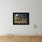 Sleepy Hollow Bridge 2 Black Framed Print Wall Art