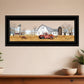 Autumn On Farm 2 Black Framed Print Wall Art