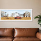 Autumn on Farm 3 White Framed Print Wall Art