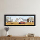 Autumn on Farm 4 Black Framed Print Wall Art