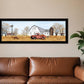 Autumn on Farm 4 Black Framed Print Wall Art