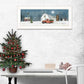 Winter on The Farm 1 White Framed Print Wall Art