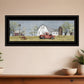Spring On The Farm 2 Black Framed Print Wall Art