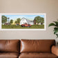 Summer on the Farm 3 White Framed Print Wall Art