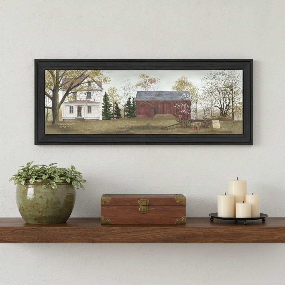 Spring Flowers For Sale 1 Black Framed Print Wall Art