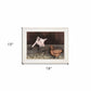 Bacon and Eggs 1 White Framed Print Wall Art