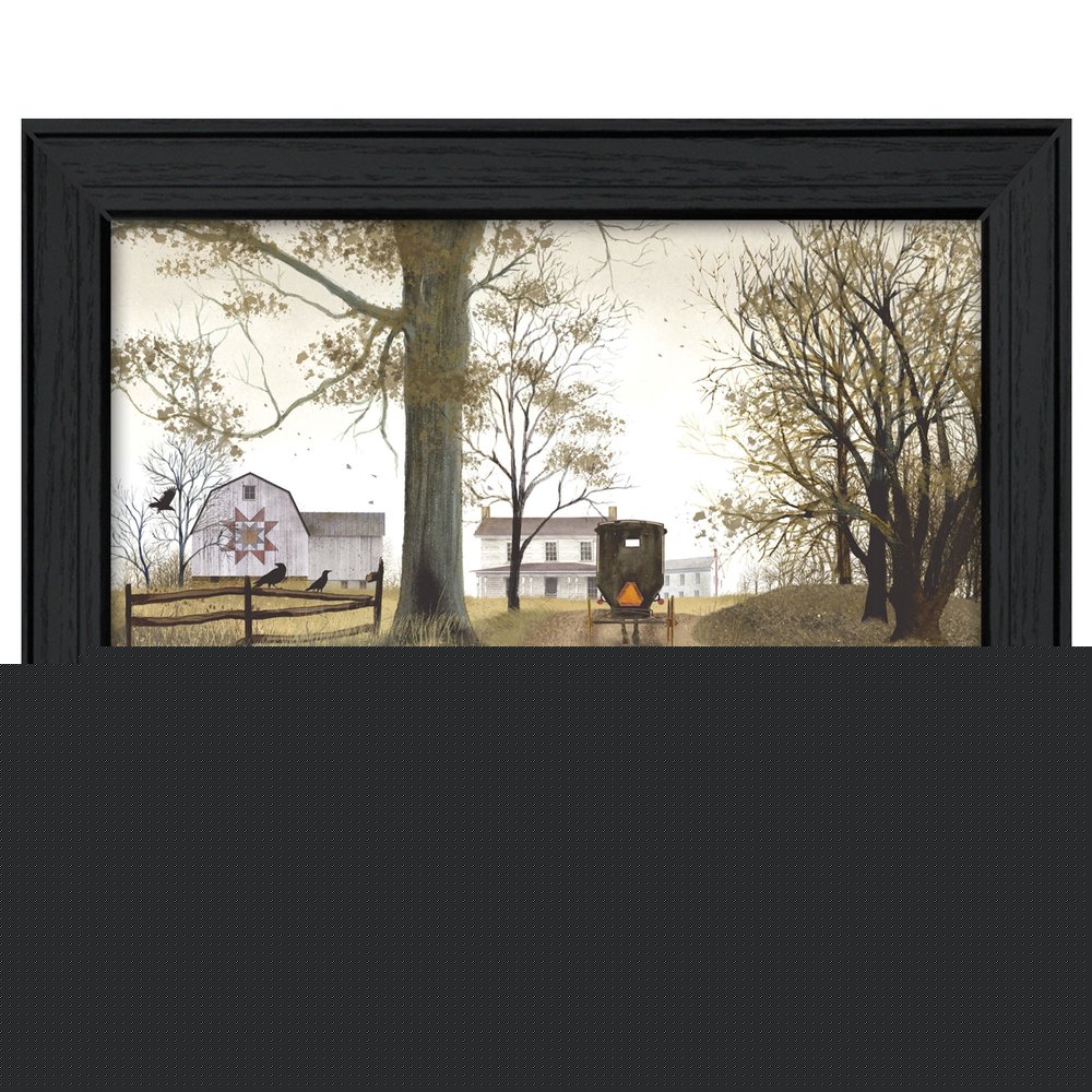 Headin Home 8 Black Framed Print Wall Art