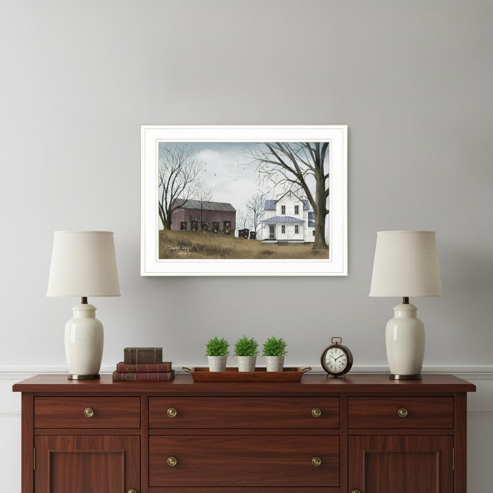 Sunday Service 1 White Framed Print Wall Art