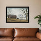 Sunday Service 4 Black Framed Print Wall Art