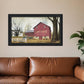 Antique Barn 7 Black Framed Print Wall Art
