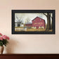 Antique Barn 4 Black Framed Print Wall Art