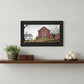The Quilt Barn 1 Black Framed Print Wall Art