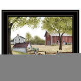 The Old Spring House 2 Black Framed Print Wall Art