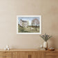 Spring At White House Farm 3 White Framed Print Wall Art