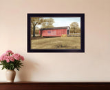 Sassafras Ridge 3 Black Framed Print Wall Art