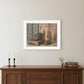 Let Your Light Shine 1 White Framed Print Wall Art