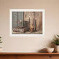 Let Your Light Shine 4 White Framed Print Wall Art