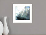 Sailboat Marina I 1 White Framed Print Wall Art