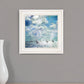 Sailing White Waters 2 White Framed Print Wall Art