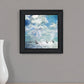 Sailing White Waters 3 Black Framed Print Wall Art