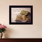 Done in Love 2 Black Framed Print Wall Art