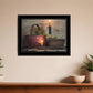 The Red Basket 2 Black Framed Print Wall Art