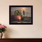 The Red Basket 3 Black Framed Print Wall Art